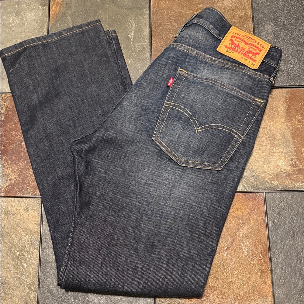 Levi's Men's Classic Indigo Straight Jeans